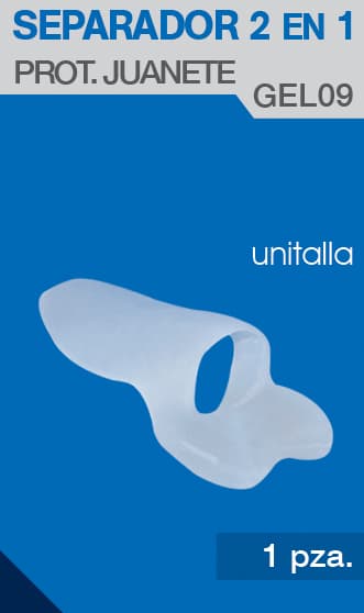 Separador 2 en 1 con Protector de Juanete