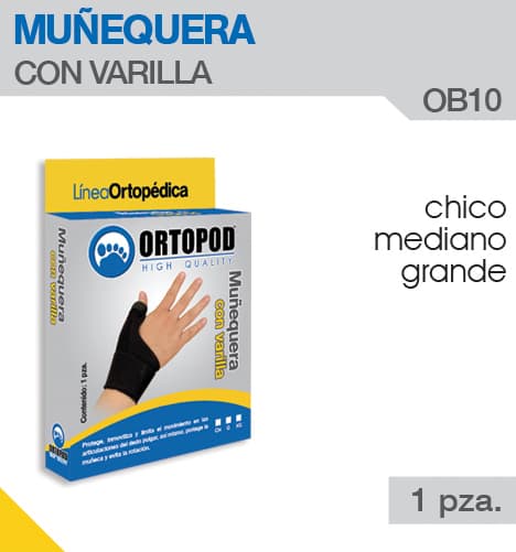 Muñequera con Varilla